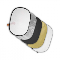 Fotokvant R5-150200 светоотражатель 5 в 1 овальный 150х200 см