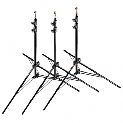 Manfrotto 1052BAC-3 Master stand Kit комплект из трех профессиональных студийных стоек